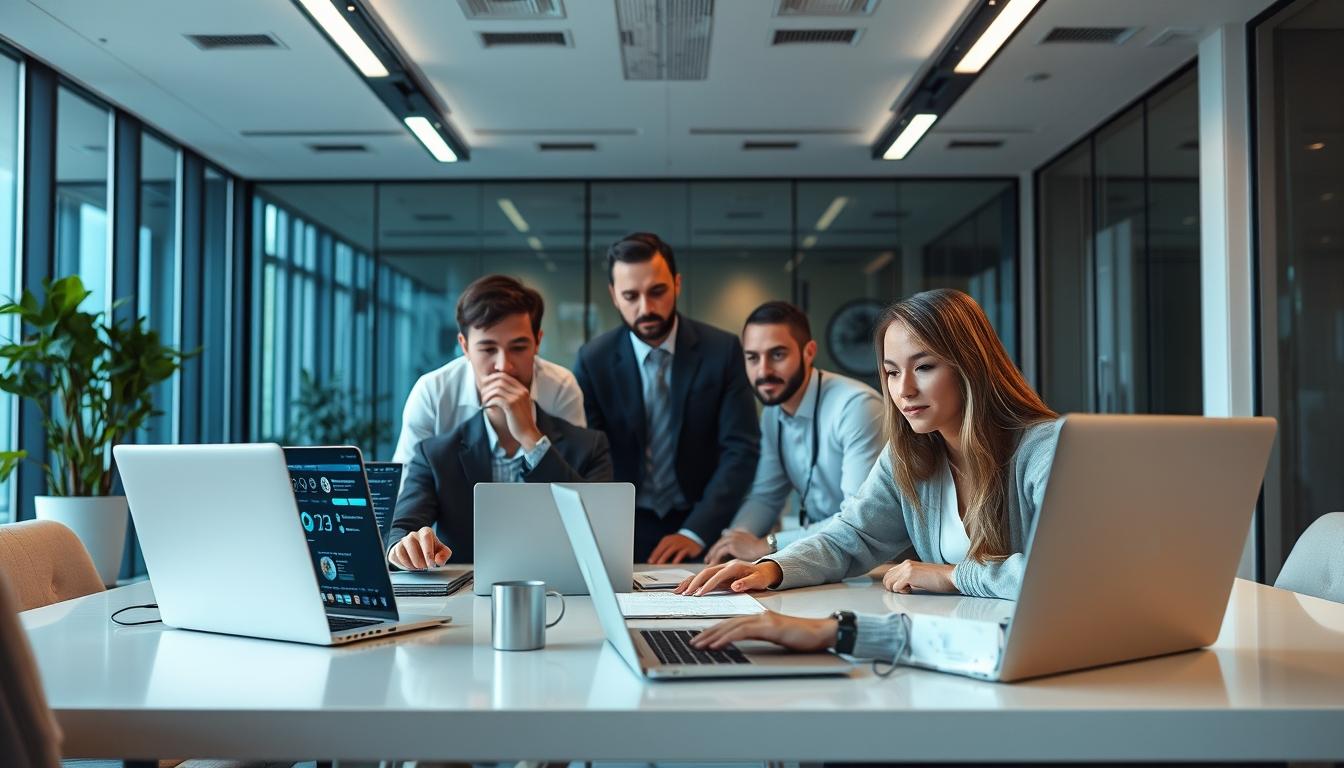 Enterprise software dashboards and business process automation